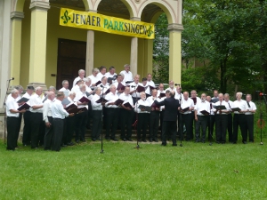 Parksingen im Goethepark Drackendorf